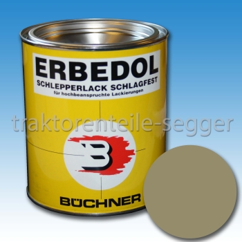 (18.67 Euro/L) 750 ml ERBEDOL Farbe Fritzmeier weißgrau Deutz Lack